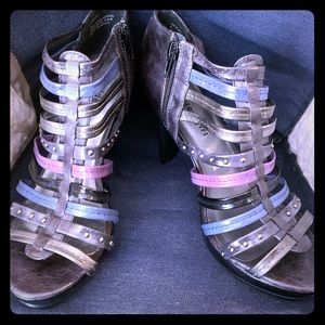 Madden Girl Multi Color Heels